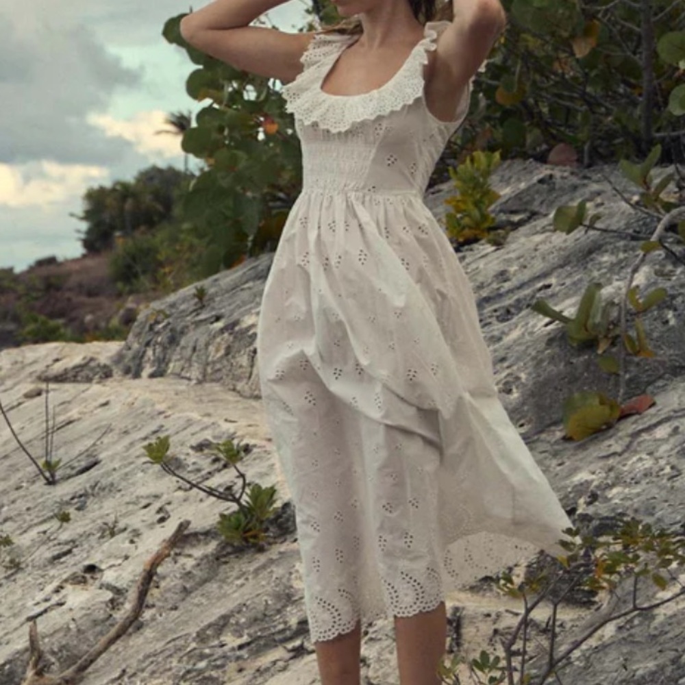 NWT Dôen Farrah Dress in Salt